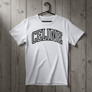 Luxury French Minimalist Style White T-Shirt Premium Cotton Men Graphic Tee